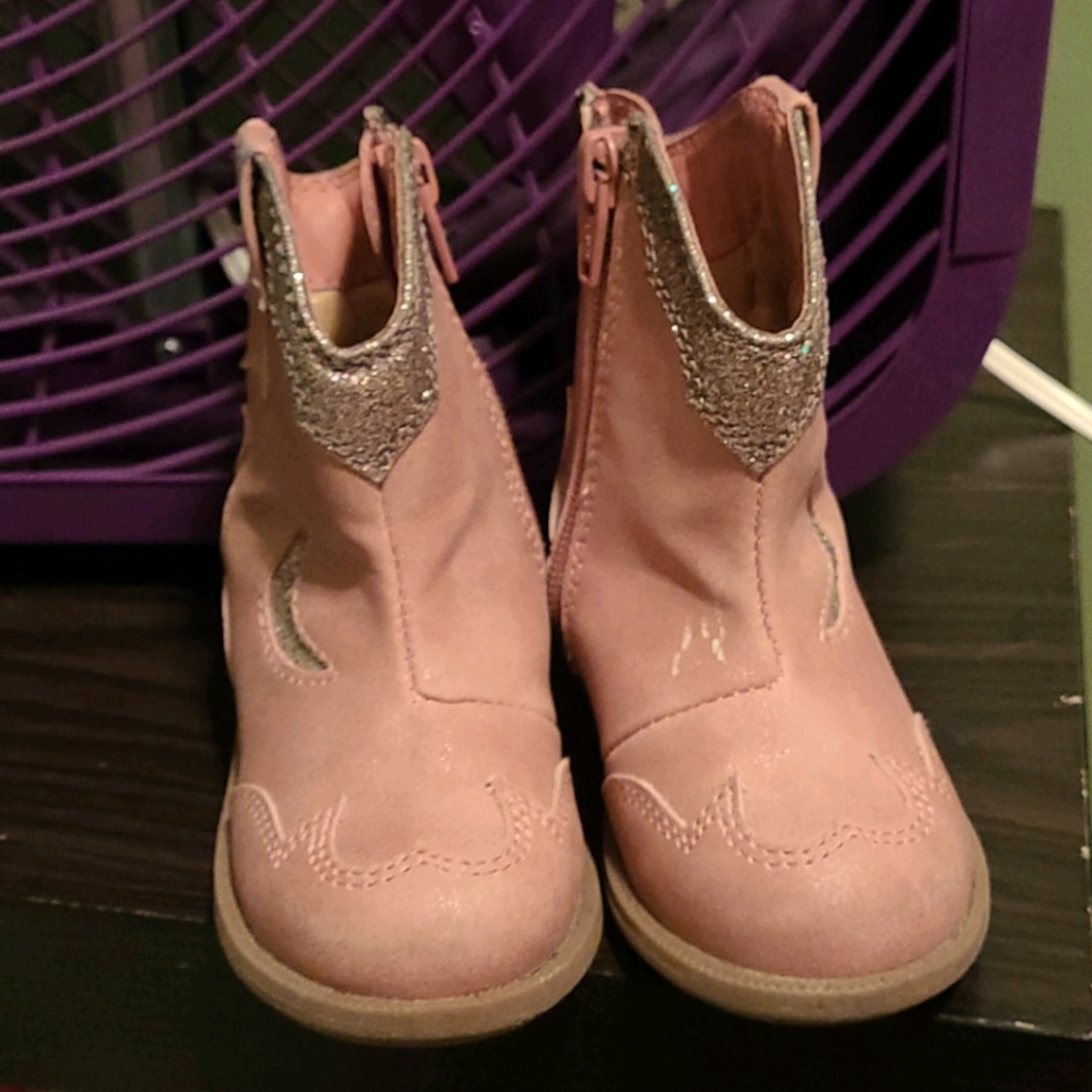 7 toddler lpink cowboy girls boots